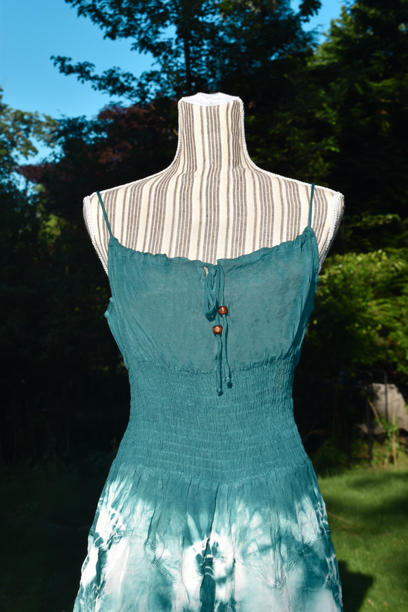 Sapphire Tie Dye Mini Dress